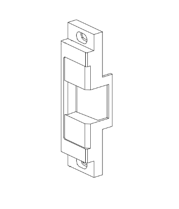 Von Duprin 970271 Electric Strike Faceplate for 6111