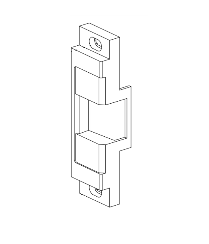 Von Duprin 970271 Electric Strike Faceplate for 6111