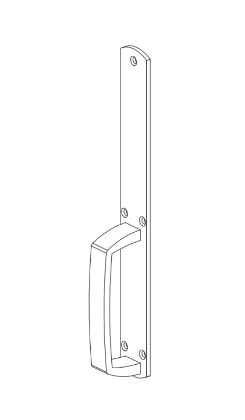 Picture of 609DT Grade 1 Pull Trim, Dummy Function, Non-Handed