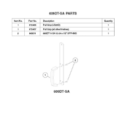 609DT-SA PARTS