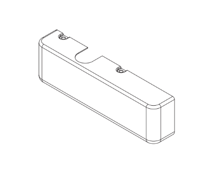 Picture of 4010T-72MC Metal Cover, For Track Arm Closer