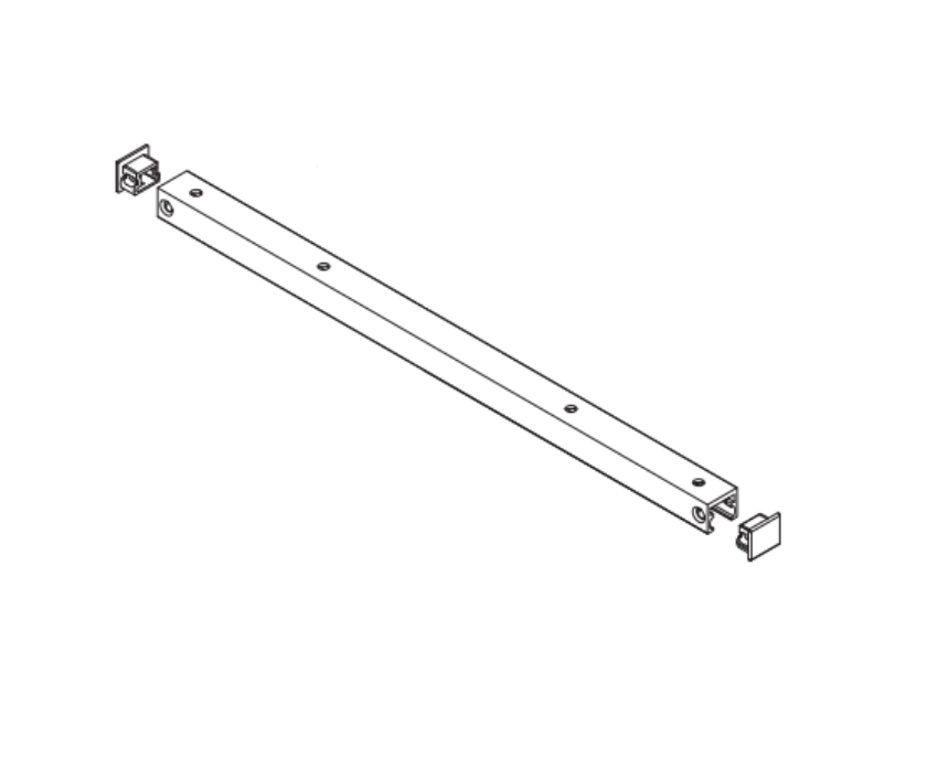 Picture of 4010T-3038HB Track w/ Hold Open & Bumper