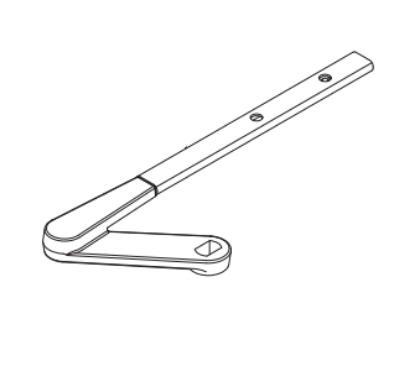 Picture of 4040XPT-78DE Main Arm and Tube, For Track Arm Closer