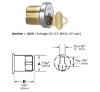 Picture of 3215 Standard Mortise Cylinder