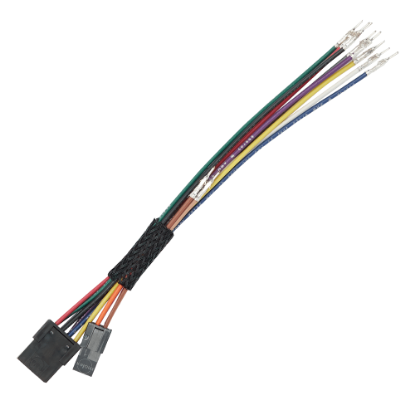 Picture of CON-6P, 6" Wire Harness, Molex Connector On One End, Crimped Pins On The Other End