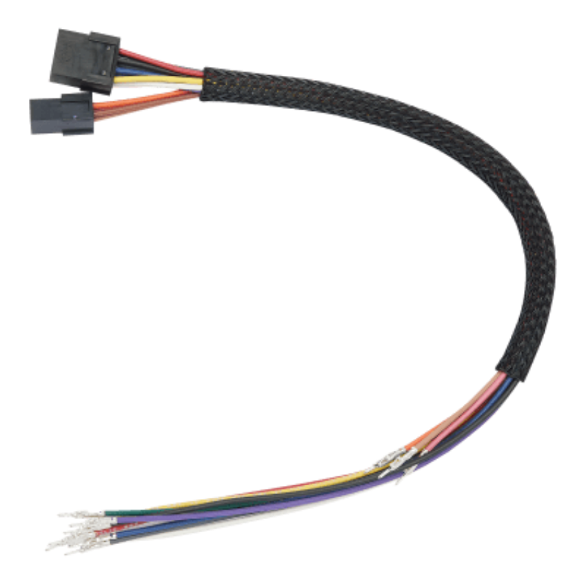 Picture of CON-12P, 12" Wire Harness, Molex Connector On One End, Crimped Pins On The Other End