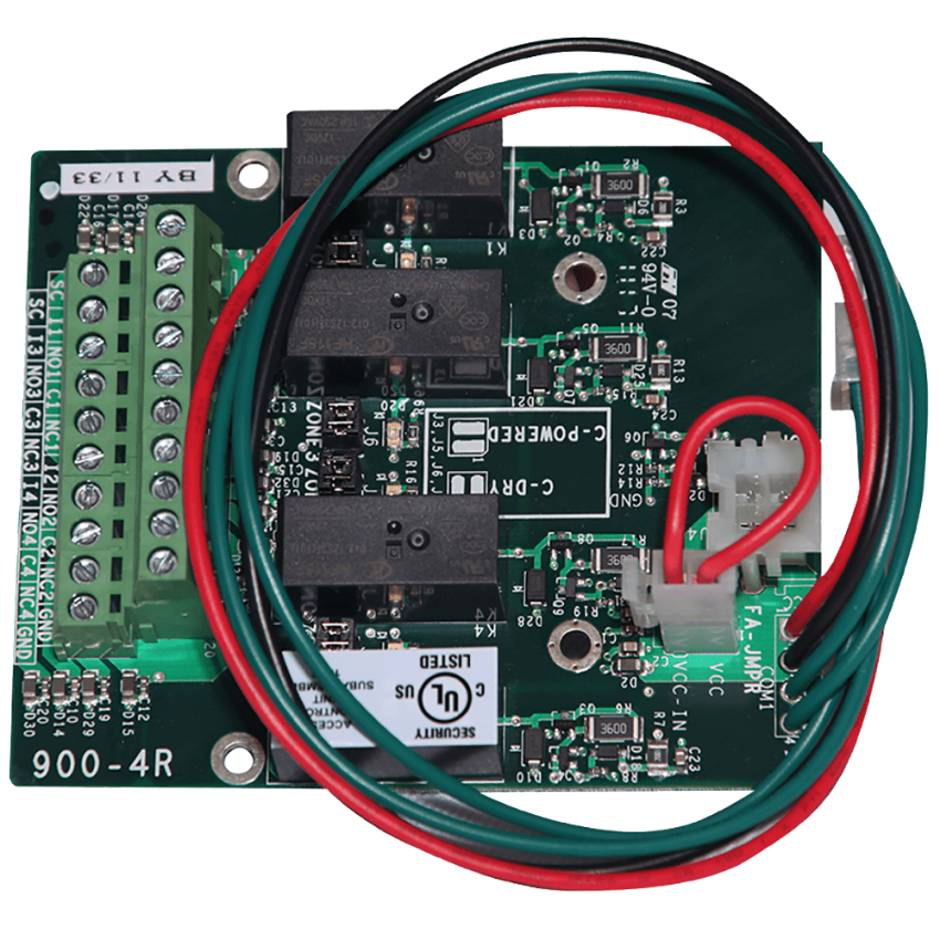 Picture of 900-4R Optional Distribution Board, Independently Controlled Relays