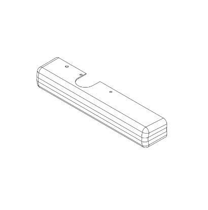 Picture of 1460T-72 Plate, Slim Line Plastic Cover, Non-Handed