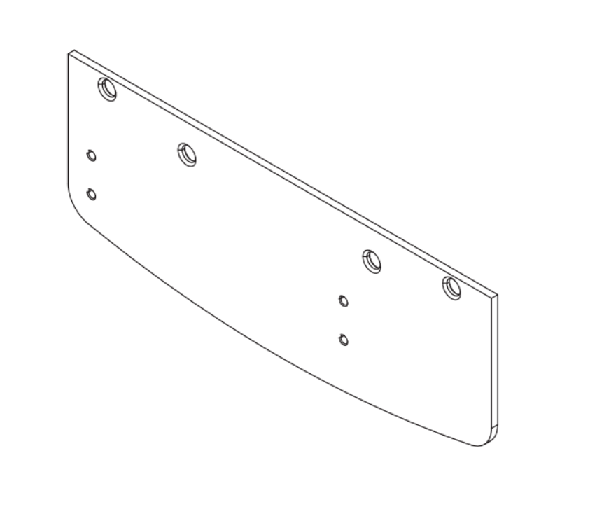 Picture of 1460T-18PADS Mounting Plate