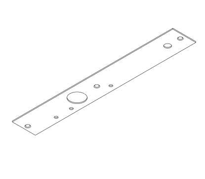 Picture of 5010-11DA Delay Action Finish Plate