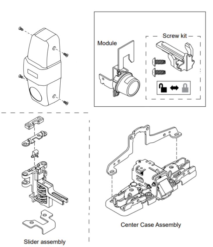 Picture of 2SIKIT-2-98/9975, 98/9975-2 Double Cylinder Conversion Kit