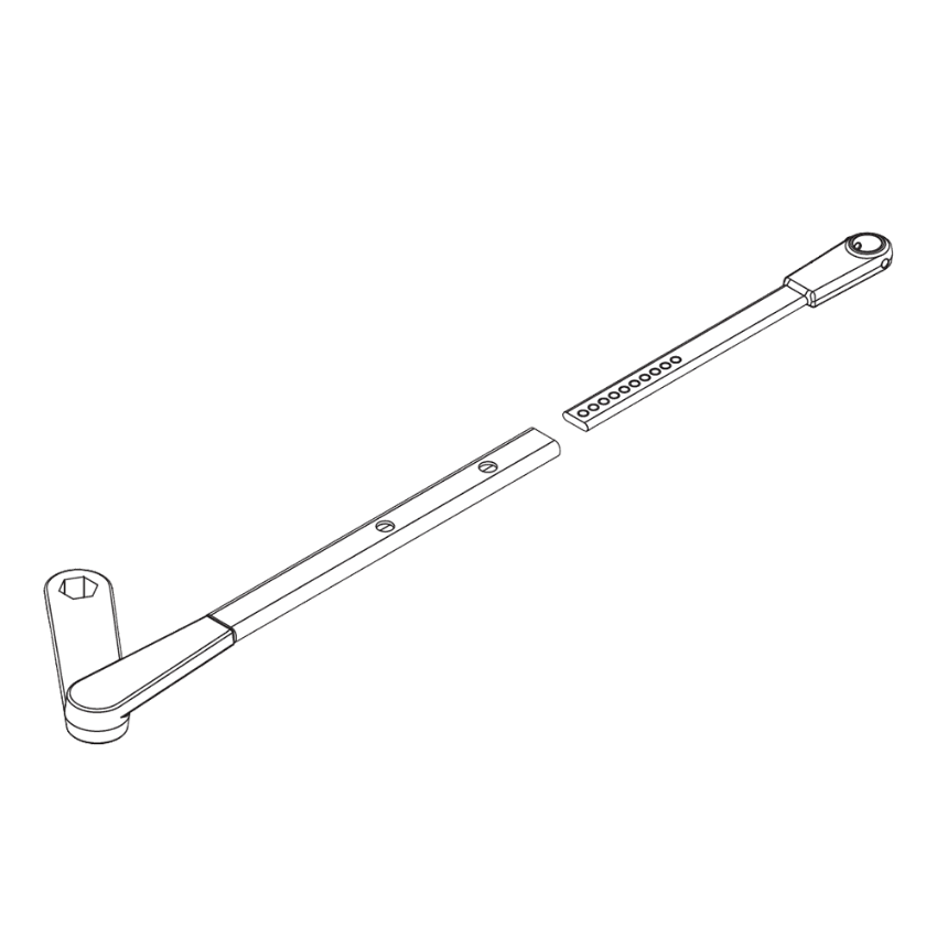 Picture of 4040SE-3077DE Double Egress Arm