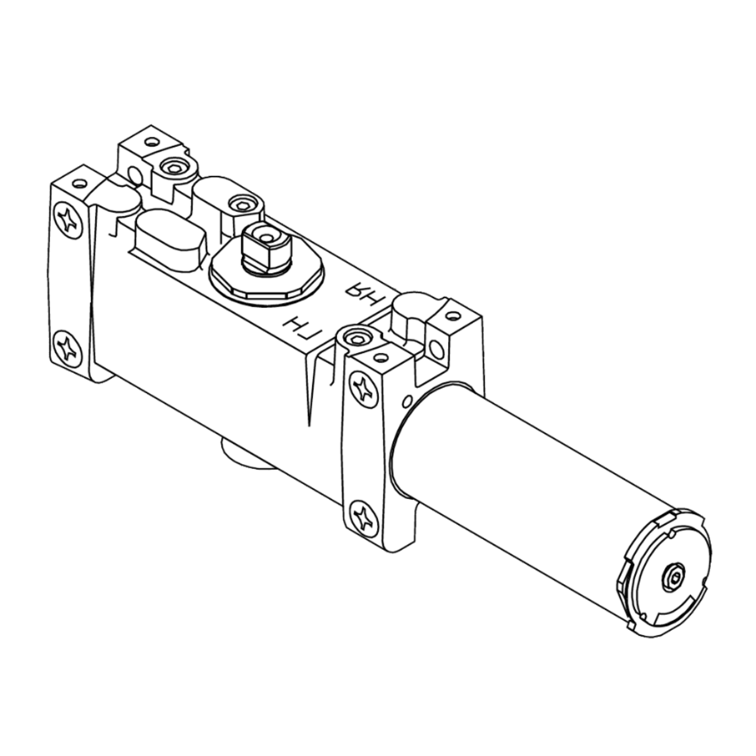 Picture of 4511-3071AVB Cylinder Assembly w/ AVB, Adjustable Size 1-5
