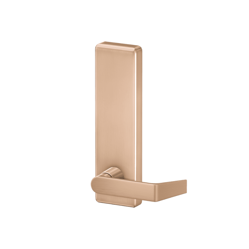 Von Duprin 780L-BE Lever-Blank Escutcheon in US10 Satin Bronze