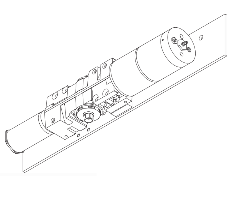 Picture of 4822-3071/18G Standard Cylinder Assembly w/18G