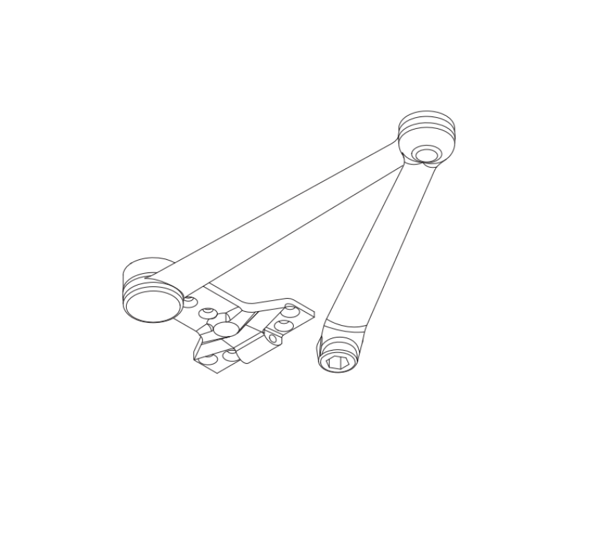 Picture of 4840-3077SCNS Spring Cush-N-Stop Arm