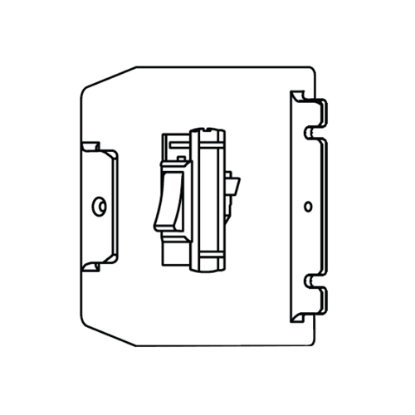 Picture of 4630-334CS Concealed Switch Endcap