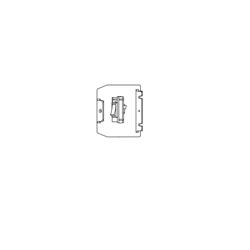 Picture of 4640-334CS Concealed Switch Endcap