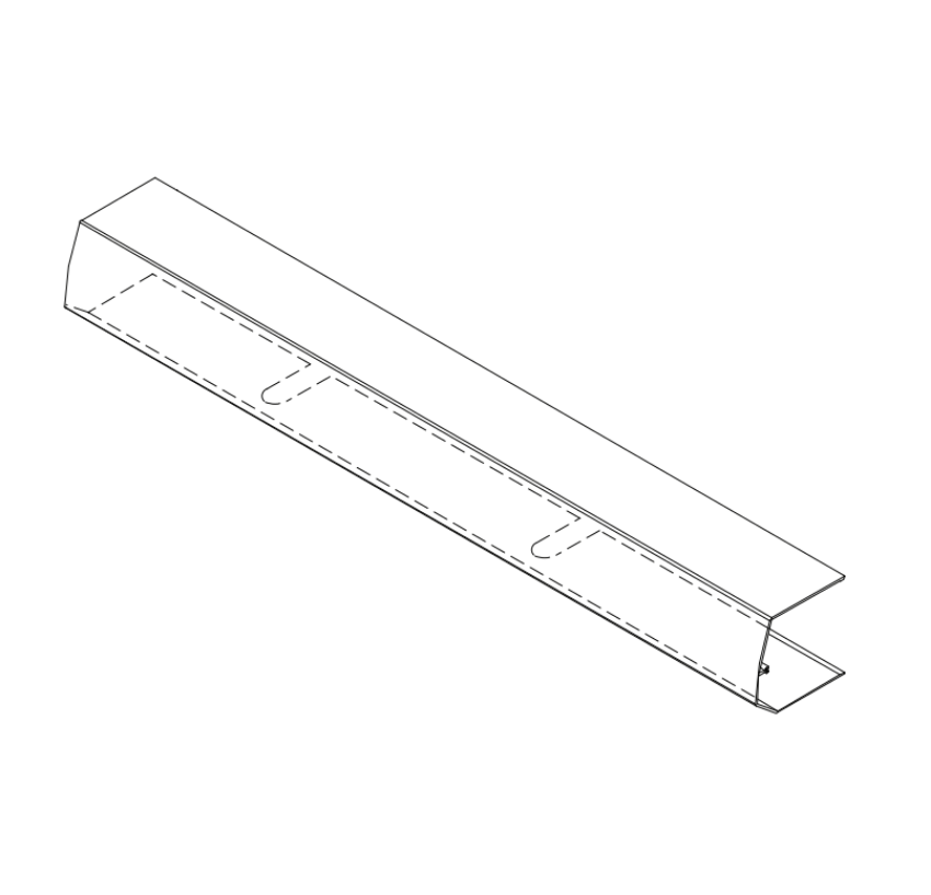 Picture of 9130-72FC Full Metal Cover, 36"