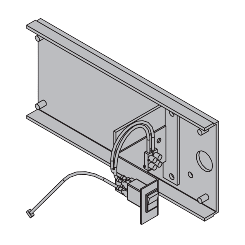 Picture of 9130-3351-1 Switch Bracket 29"