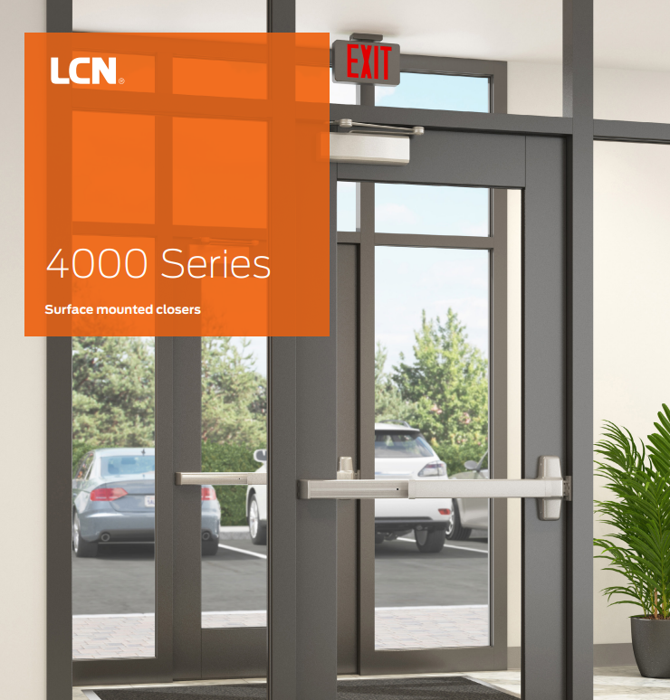 4000 Series Surface Mounted Closers