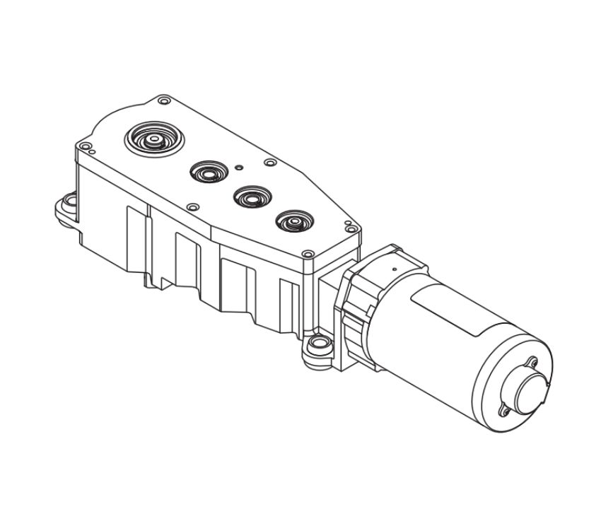 Picture of 2860-3454 Motor Gearbox