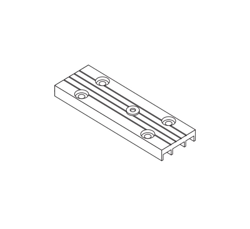 Picture of 2860-117 Bottom Pivot Plate
