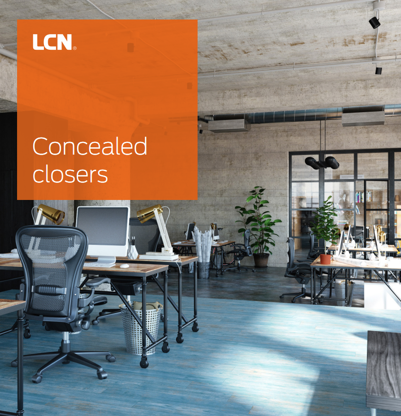 LCN Concealed closers
