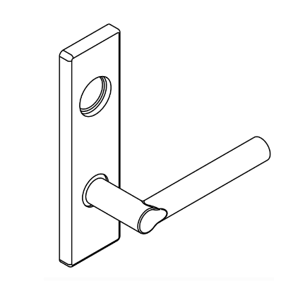 Picture of AE77321 Broadway, escutcheon trim