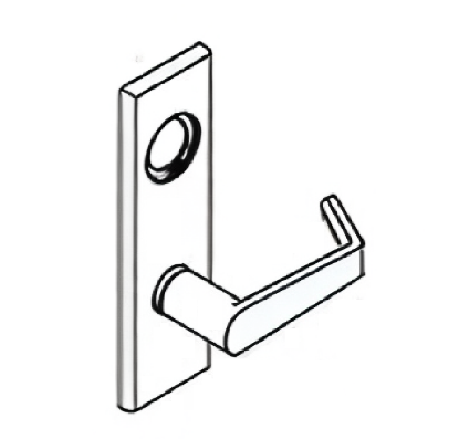 Picture of AE77280 Grade 1 Assembly, Dane Lever, Napa Escutcheon