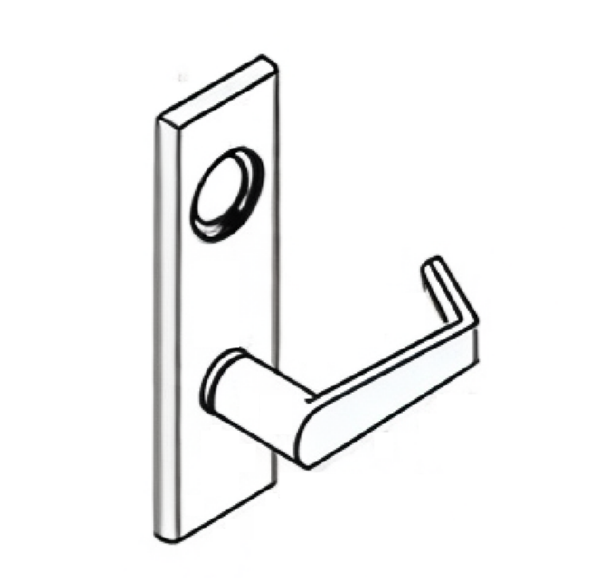 Picture of AE77280 Grade 1 Assembly, Dane Lever, Napa Escutcheon