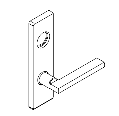 Picture of AE77360 Grade 1 Assembly, Latitude Lever, Napa Escutcheon