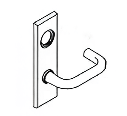 Picture of AE77526 Grade 1 Assembly, Sutro Lever, Napa Escutcheon