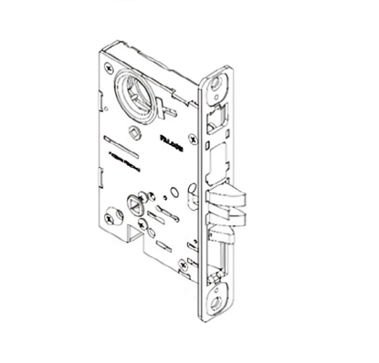 Picture of A7831, MA161 Lock Case, Connecting room/Exit Latch, Non-Keyed