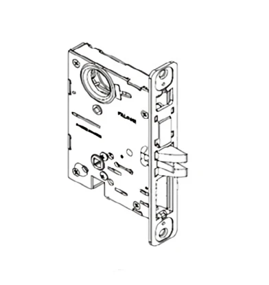 Picture of A7802, MA301 Lock Case, Privacy Lock, Non-Keyed