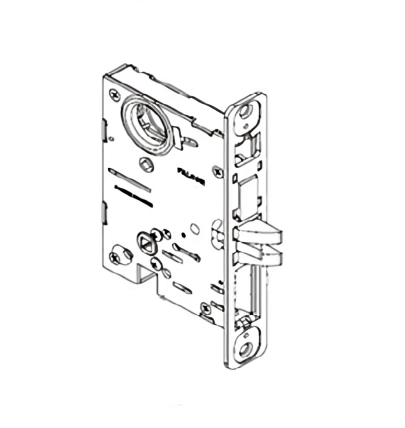 Picture of A7819, MA311 Lock Case, Privacy, Bedroom or Bath Lock, Non-Keyed