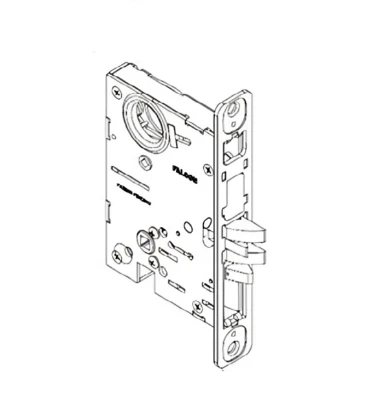 Picture of A7807, MA581 Lock Case, Storeroom Lock, Keyed