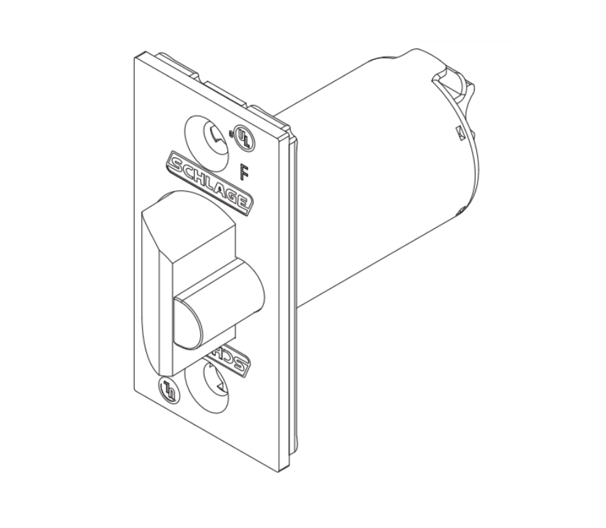 Picture of 23981145 T Series 2-3/4" Deadlatch, Standard