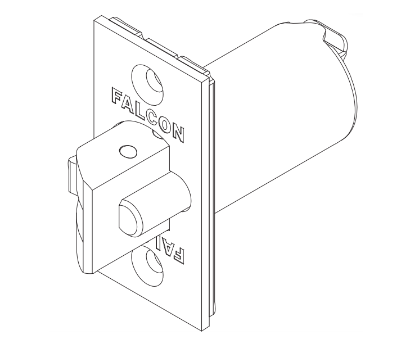 Picture of 23981152 T Series Anti-Friction 2-3/4" Deadlatch