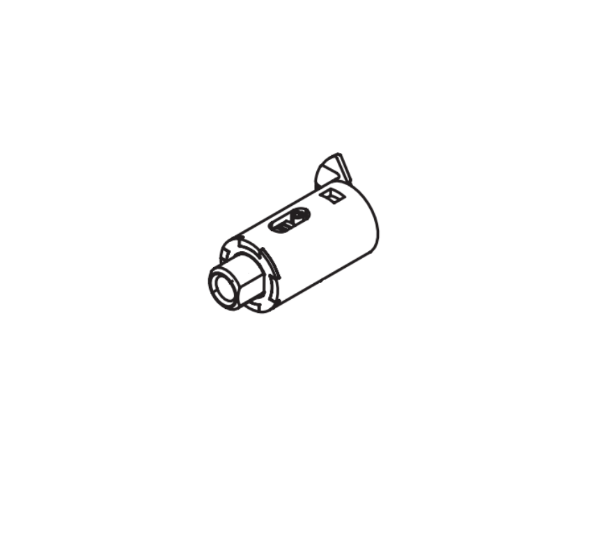 Picture of A30915-001-00 Key Spindle Assembly for T571 IC/FSIC