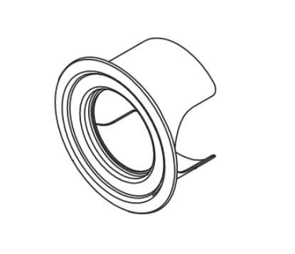 Picture of B520-650, Trim ring with shield for IC functions