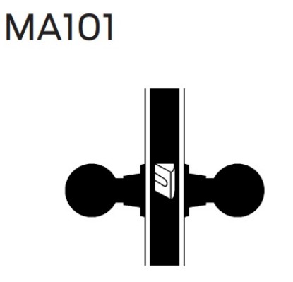 Picture of MA101 Passage/closet Latchset