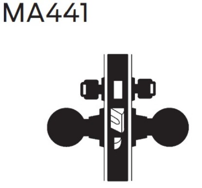 Picture of MA441 Classroom security lock