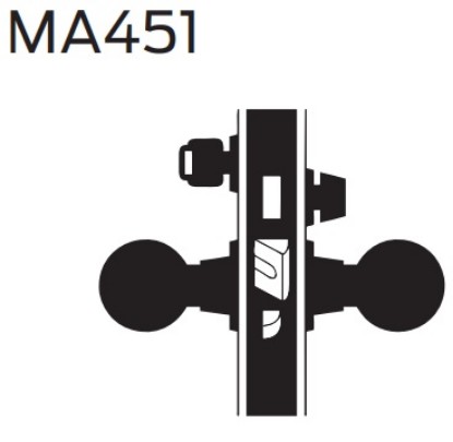 Picture of MA451 Hotel/guest lock