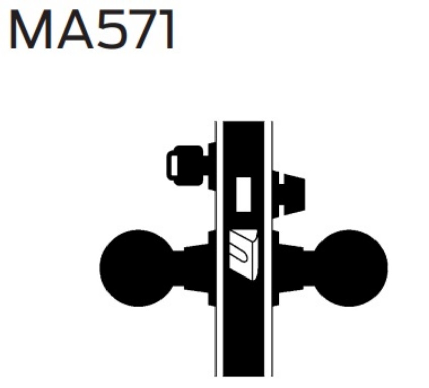 Picture of MA571 Dormitory or exit lock