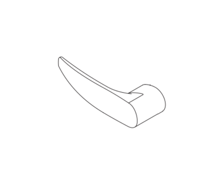 Picture of A31544-00A, T Series Closed Avalon Lever, Inside, w/set screw, For T851/T881