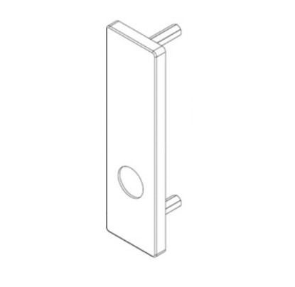 Show details for AE77012-OP Grade 1 Napa Escutcheon, Lever Opening, Exterior Only Picture of AE77012-OP Grade 1 Napa Escutcheon, Lever Opening, Exterior Only