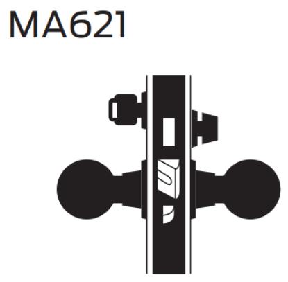 Picture of MA621 Apartment corridor lock