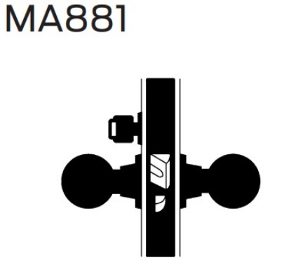 Picture of MA881 Storeroom - Fail secure (EU)