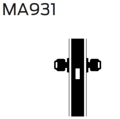Picture of MA931 Dead lock inside and outside